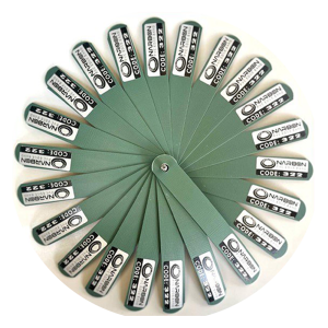 نوارلبه pvc ، کتان سبز ( کد 322)